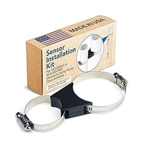 Pictured is the Hydrocheck HC6000v2 electonric switch sensor installation kit tio prevent stray or false readings from pit water and eliminate cleaning of sensors. . 